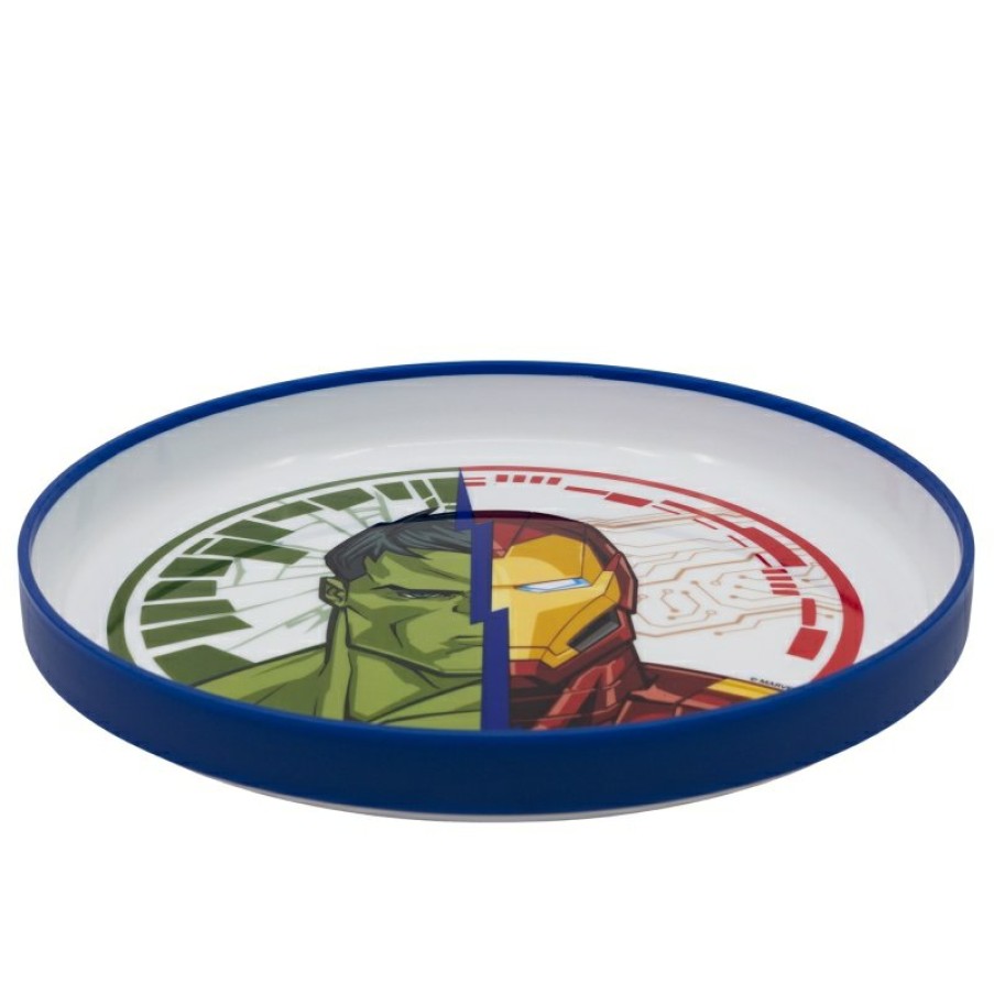 Avengers Avengers Invincible Force Premium Bicolor Non-Slip Plate | Dishes