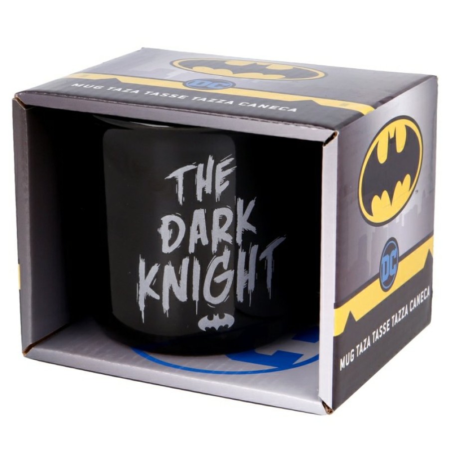 Batman Ceramic Breakfast Mug 400 Ml In Batman Symbol Gift Box | Cups