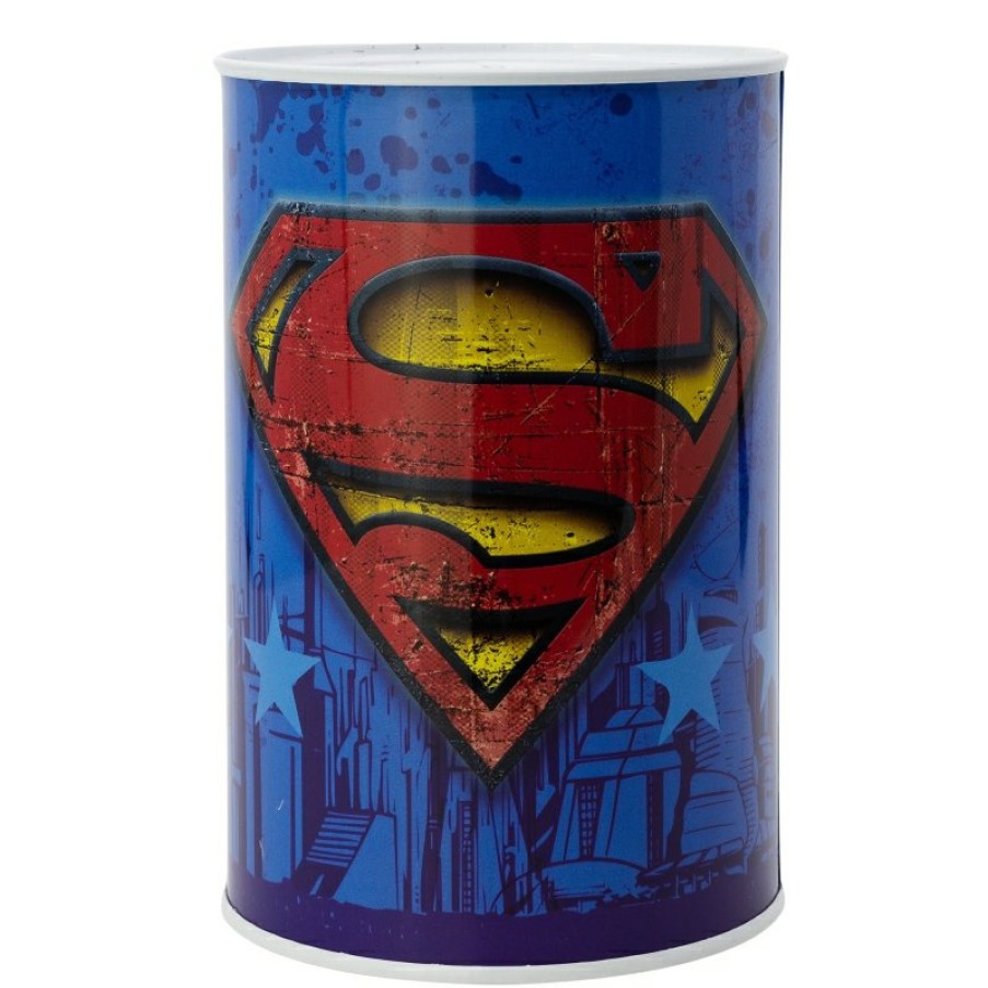 Superman Superman Icon Metal Piggy Box | Piggy Banks