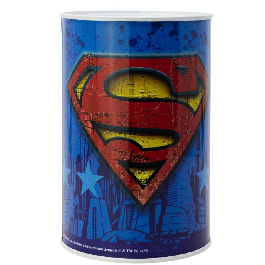 Superman Superman Icon Metal Piggy Box | Piggy Banks