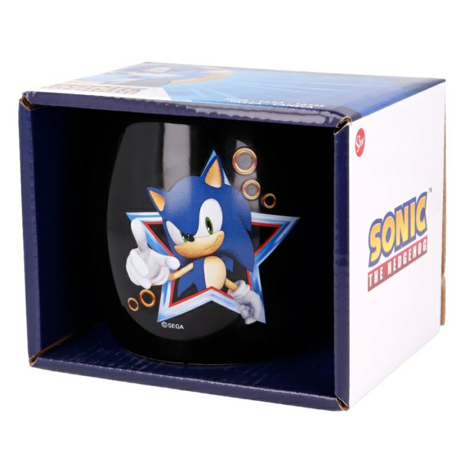 Sonic Globe Ceramic Mug 380 Ml In Sonic Gift Box | Cups