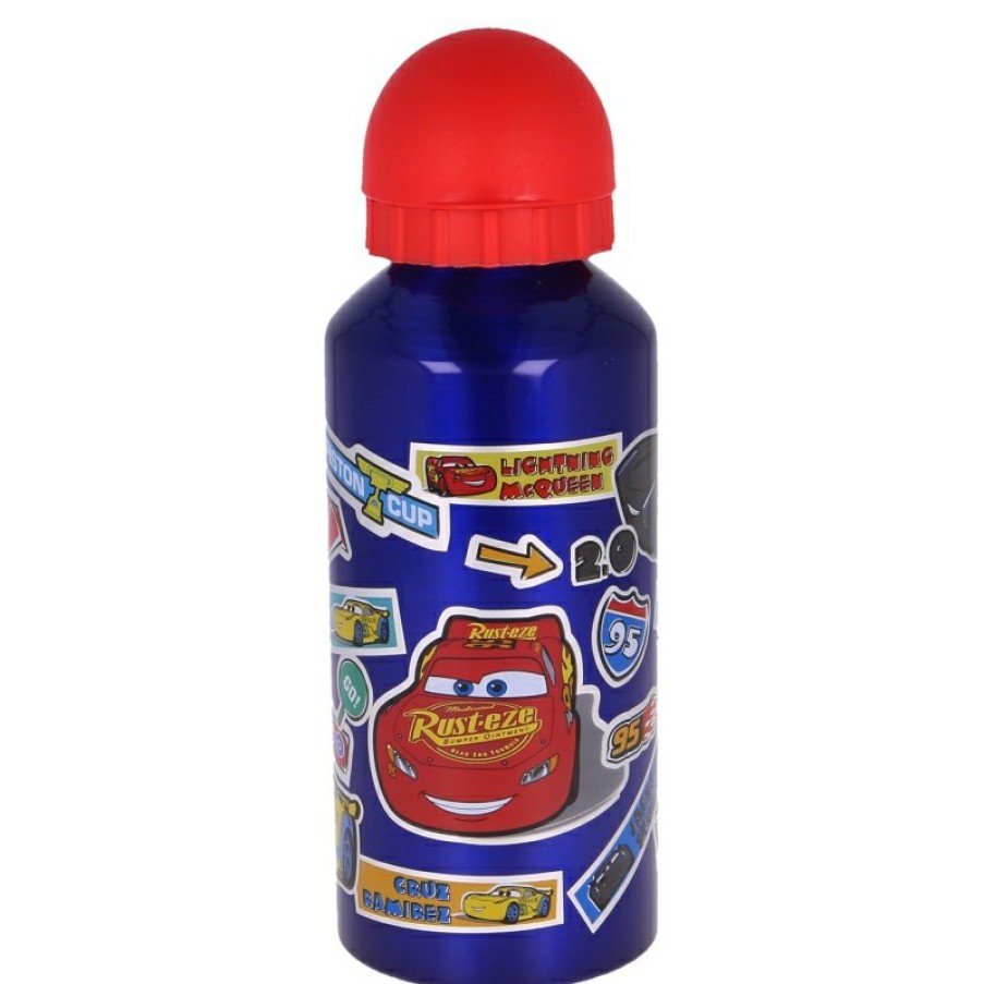 Cars Small Aluminum Bottle 400 Ml Cars Stickers | Bottles