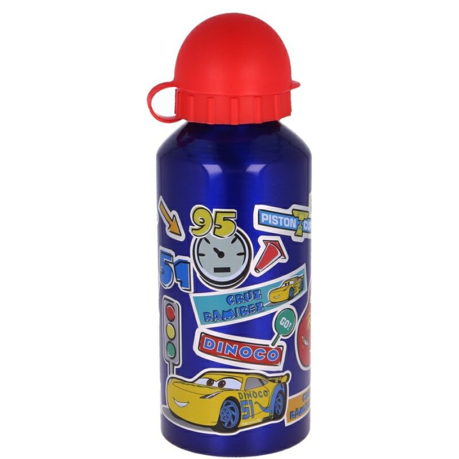 Cars Small Aluminum Bottle 400 Ml Cars Stickers | Bottles