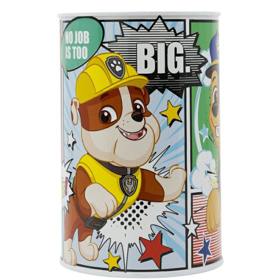 Patrulla Canina Paw Patrol Comic Metal Piggy Box | Piggy Banks