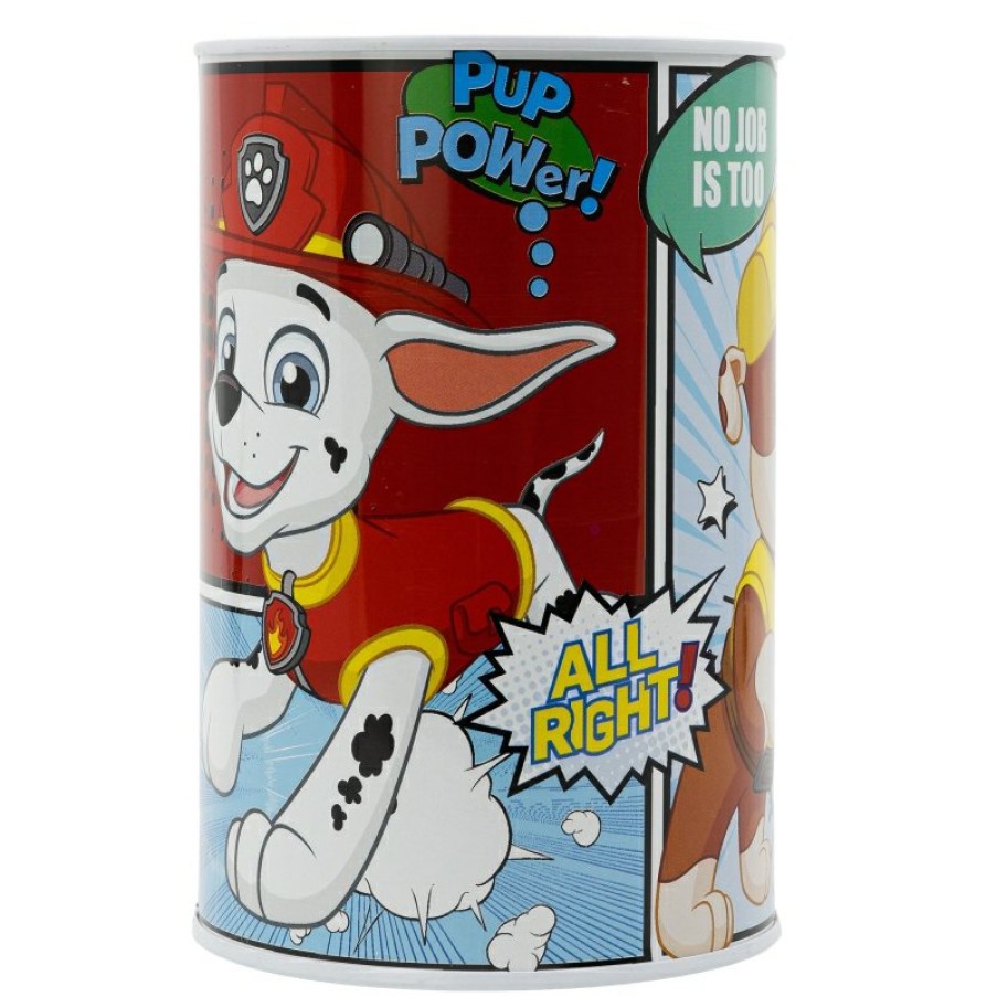 Patrulla Canina Paw Patrol Comic Metal Piggy Box | Piggy Banks