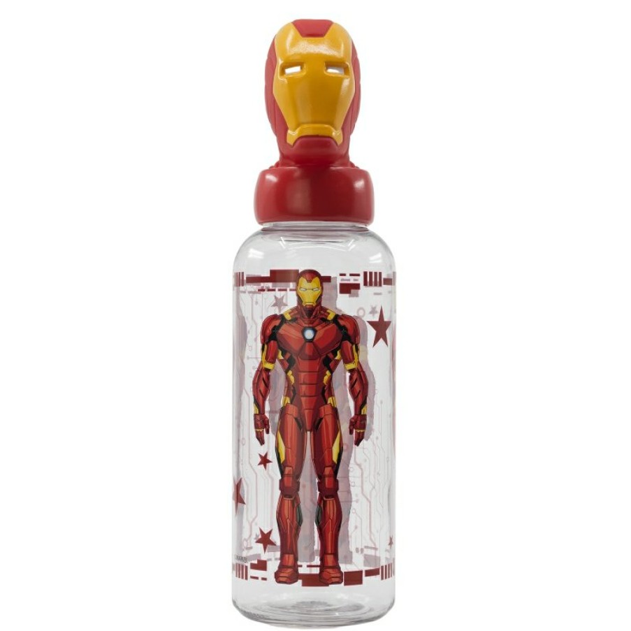 Avengers 3D Figurine Bottle 560 Ml Avengers Invincible Force Iron Man | Bottles