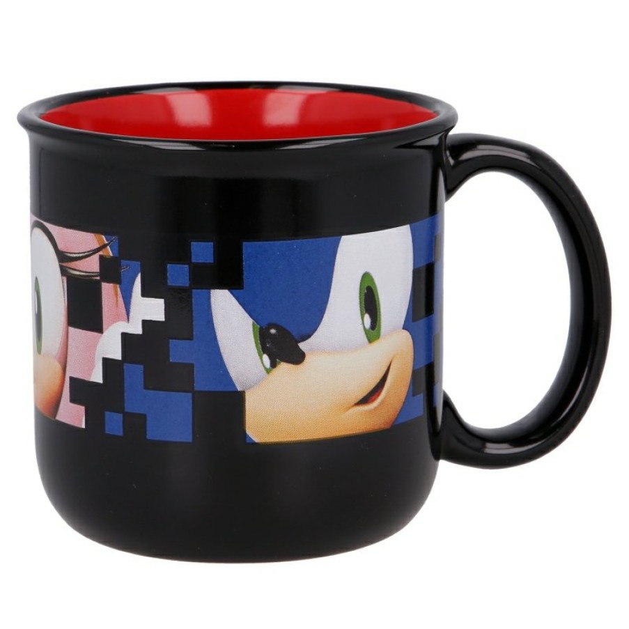 Sonic Ceramic Breakfast Mug 400 Ml In Sonic Gift Box | Cups