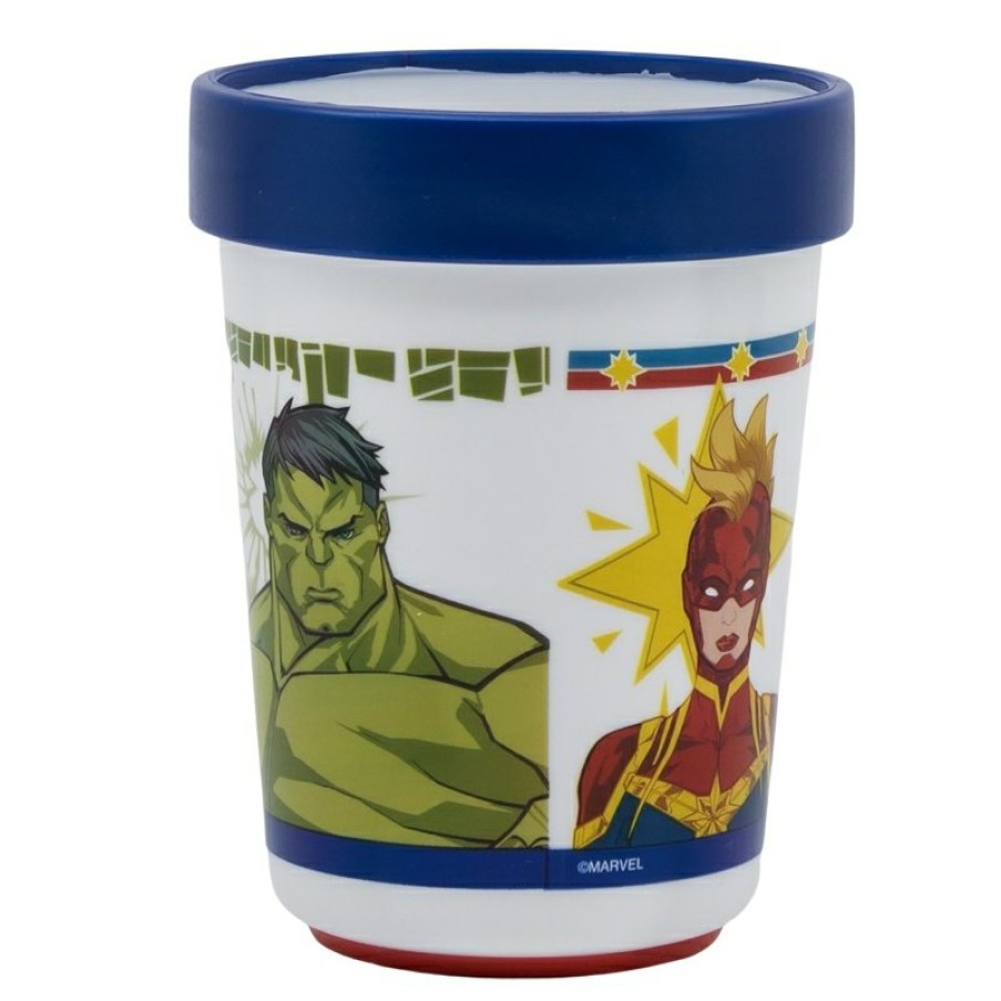 Avengers Premium Two-Color Non-Slip Glass 260 Ml Avengers Invincible Force | Glasses