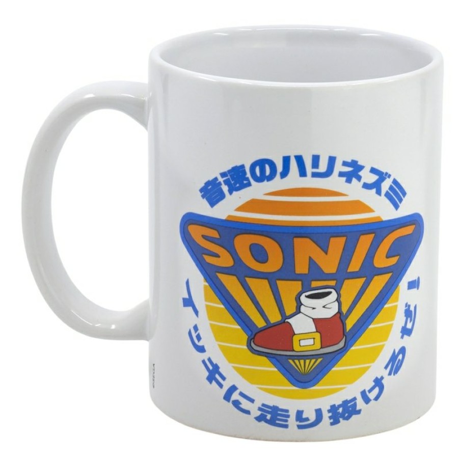 Sonic Ceramic Mug 325 Ml In Sonic Japan Gift Box Now | Cups