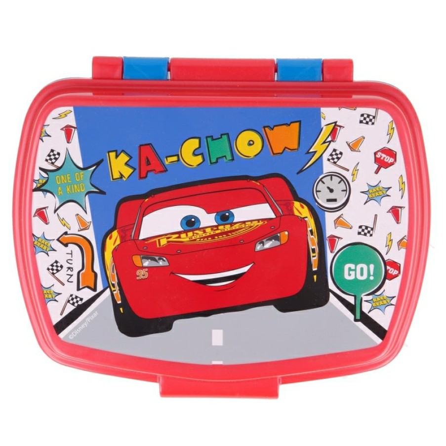 Cars Cars Lets Race Rectangular Sandwich Bowl | Sandwich Makers