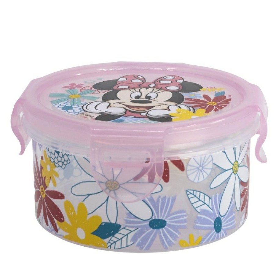 Minnie Mouse Round Container 270 Ml Minnie Mouse Spring Look | Airtight Containers