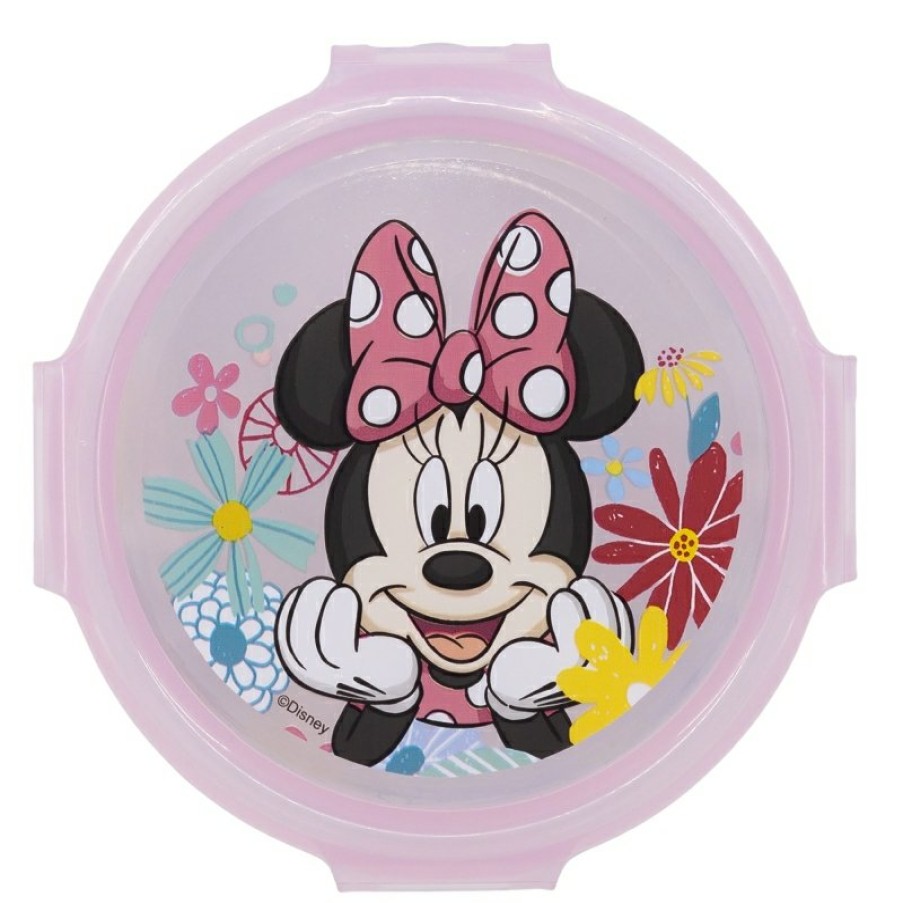 Minnie Mouse Round Container 270 Ml Minnie Mouse Spring Look | Airtight Containers