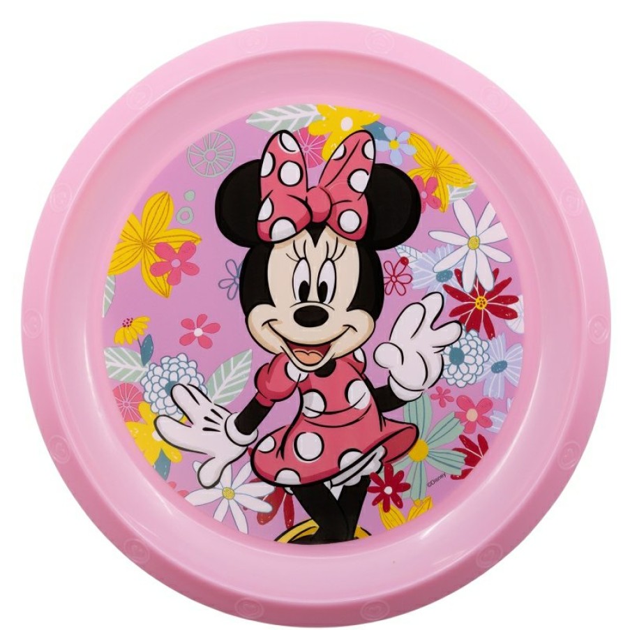 Minnie Mouse Easy Pp Plate Minnie Mouse Spring Look | Dishes