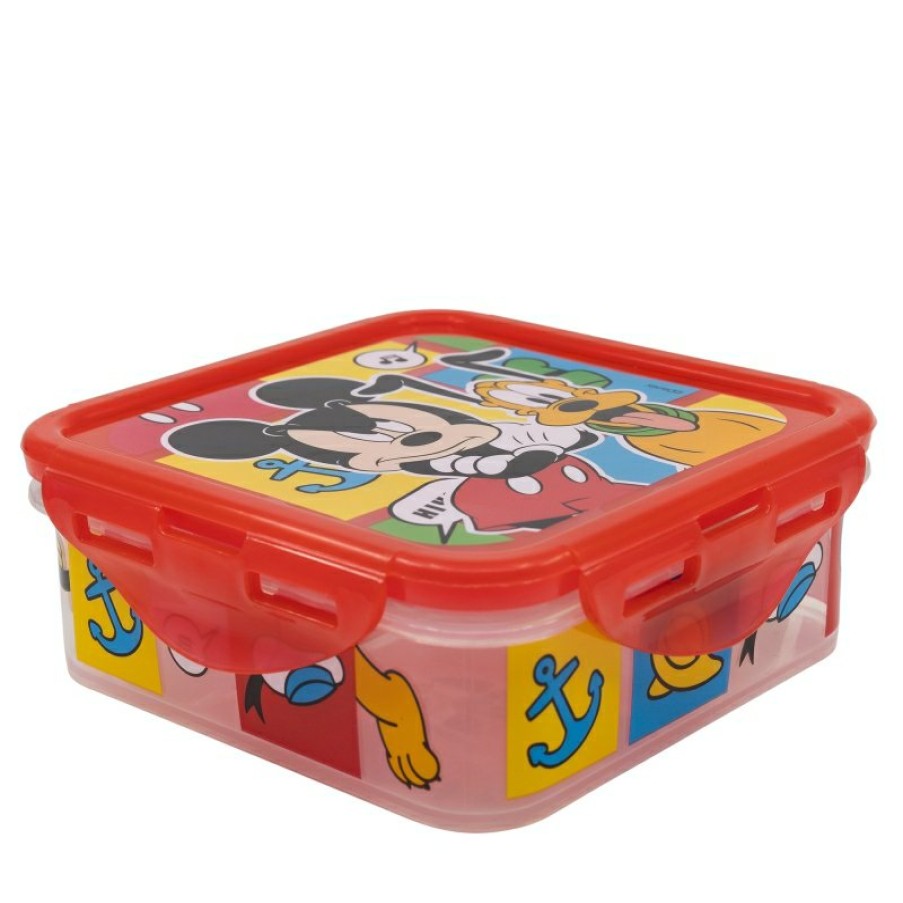 MicHot Mouse Square Container 500 Ml Mickey Mouse Better Together | Airtight Containers