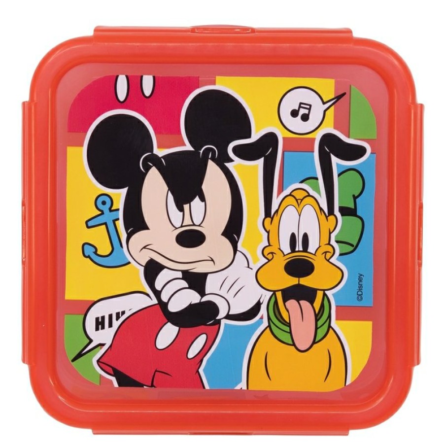 MicHot Mouse Square Container 500 Ml Mickey Mouse Better Together | Airtight Containers