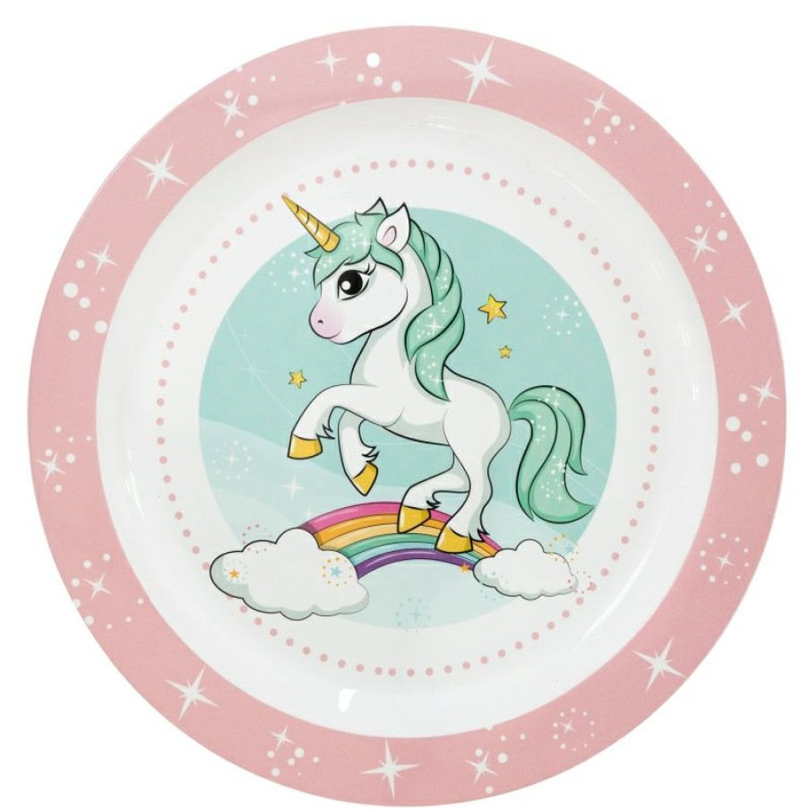 Storline Micro Unicorn Rainbow Plate | Dishes