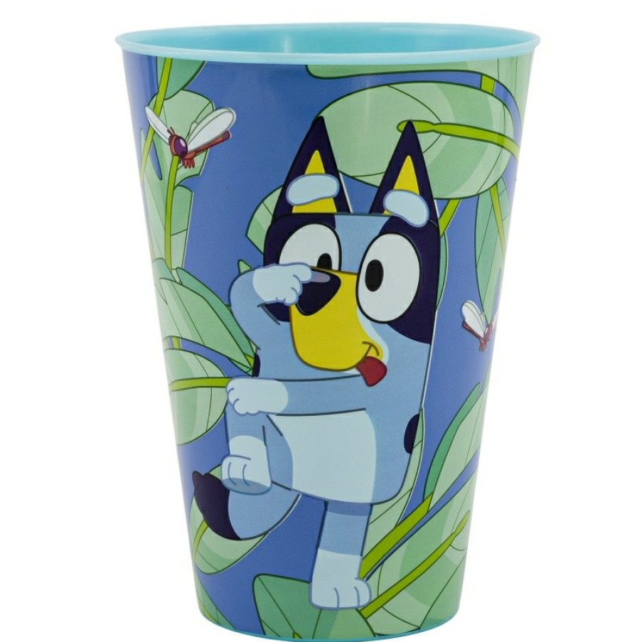 Bluey Large Easy Glass 430 Ml Bluey | Glasses