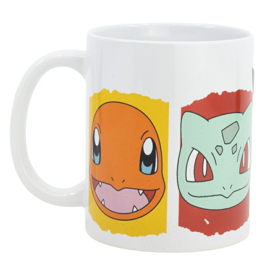 Pokemon Ceramic Mug 325 Ml In Pokemon Face Partners Gift Box | Cups