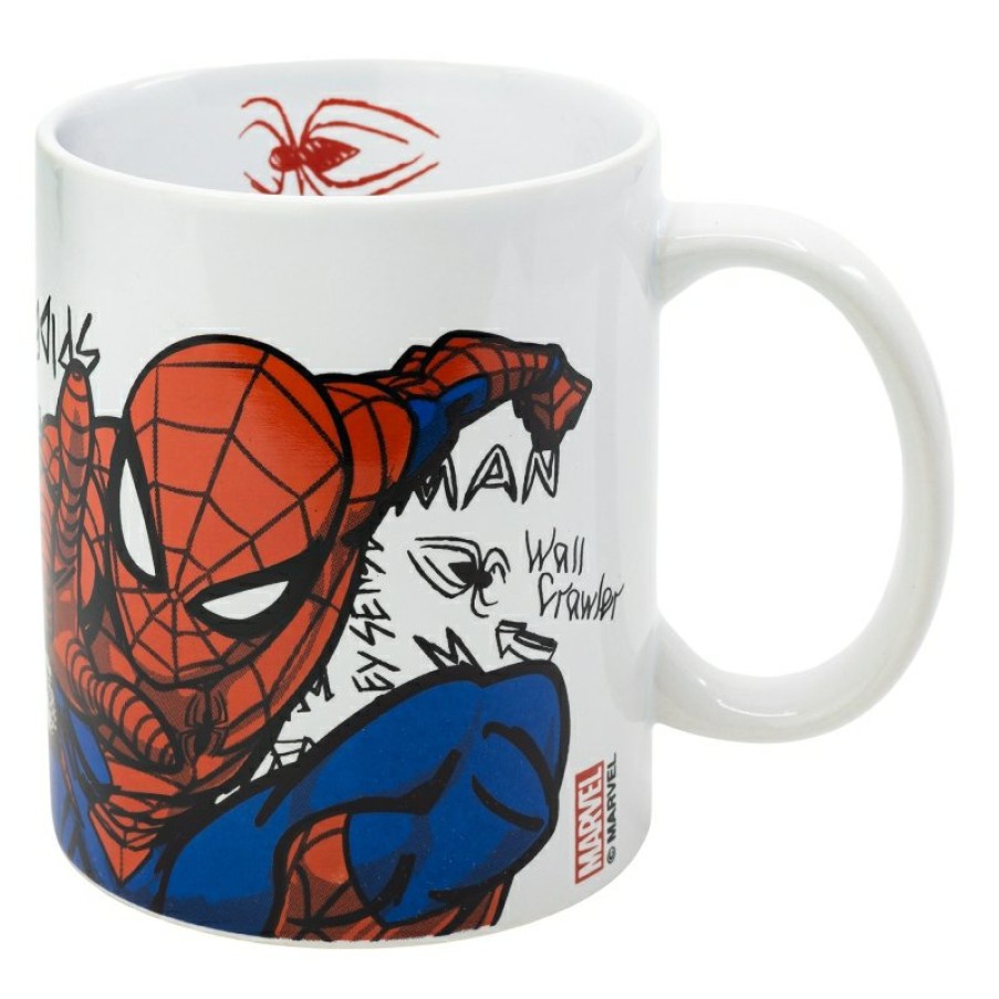 Spider-Man Ceramic Mug 325 Ml In Gift Box Spiderman Urban Web | Cups