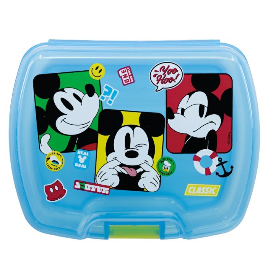 MicBest Mouse Premium Mickey Mouse Fun-Tastic Sandwich Bowl | Sandwich Makers