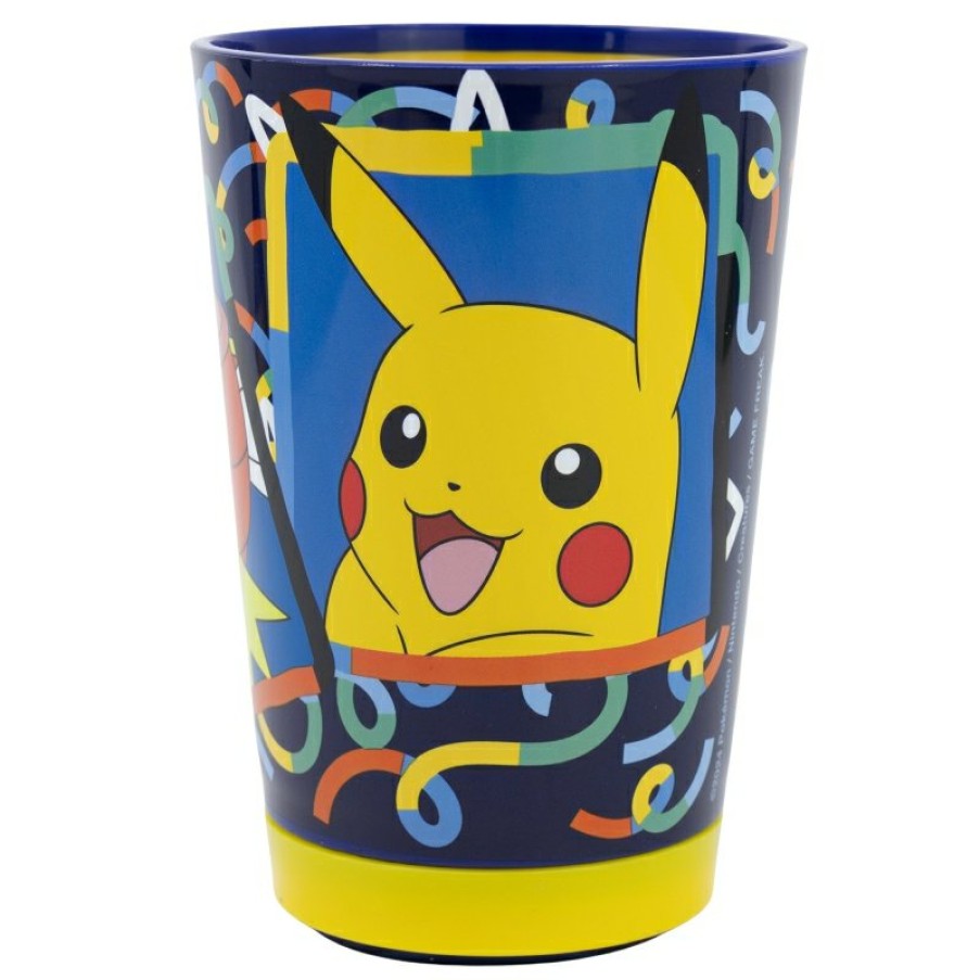 Pokemon Anti-Tip Glass Pp 470 Ml Pokemon Doodle Grip | Glasses