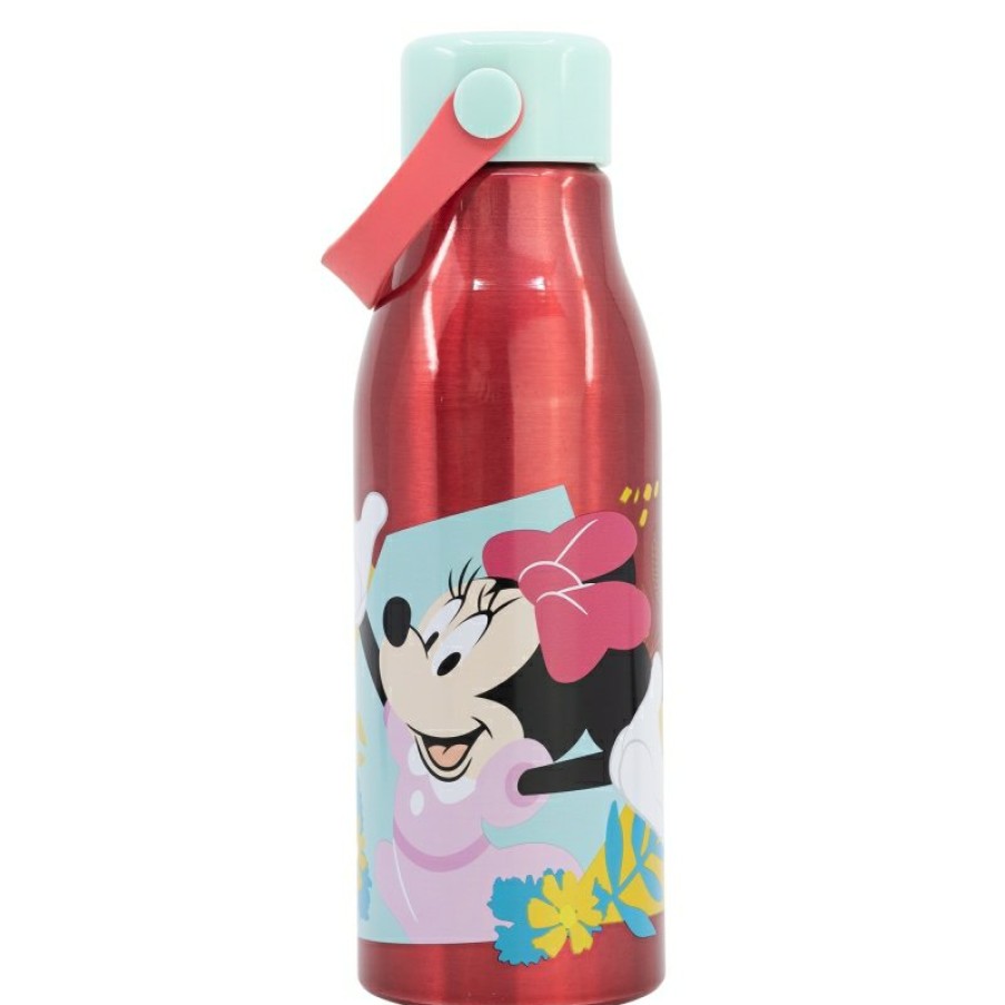 Minnie Mouse Aluminum Flexi Handle Bottle 760 Ml Minnie Mouse Being More Minnie | Bottles