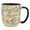 MicOnline Mouse Elite Ceramic Mug 380 Ml In Vintage Mickey Mouse Gift Box | Cups