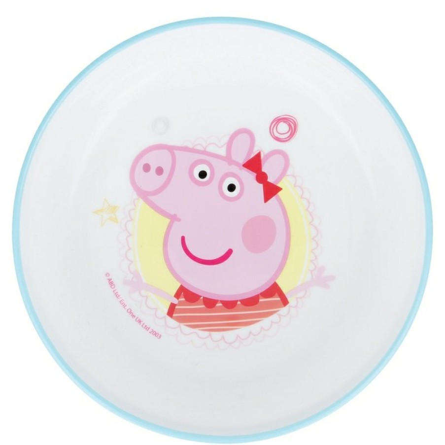 Peppa Pig Peppa Pig Core Premium Bicolor Non-Slip Bowl | Bowls