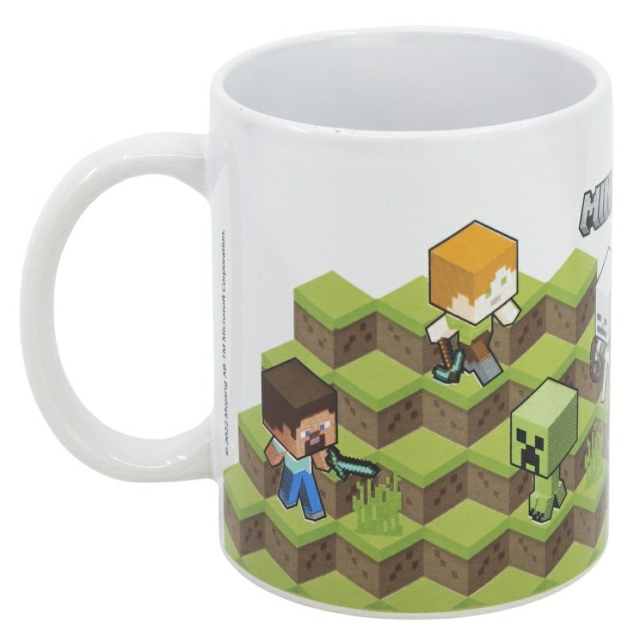 Minecraft Ceramic Mug 325 Ml In Gift Box Minecraft Tnt Boom | Cups