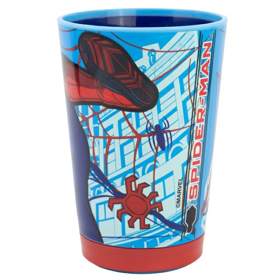 Spider-Man Anti-Tip Glass Pp 470 Ml Spiderman Dimension | Glasses