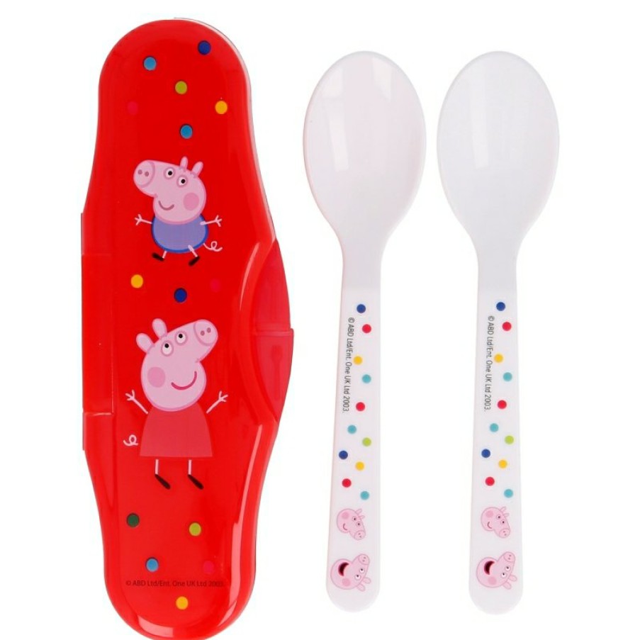 Peppa Pig Toddler Case 2 Pp Spoons Peppa Pig Little One | Covered