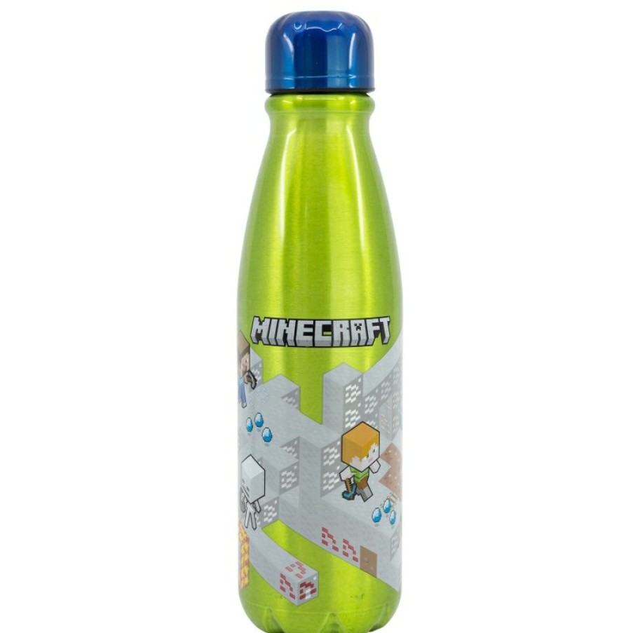 Minecraft Children'S Aluminum Bottle 600 Ml Minecraft Isometric | Bottles