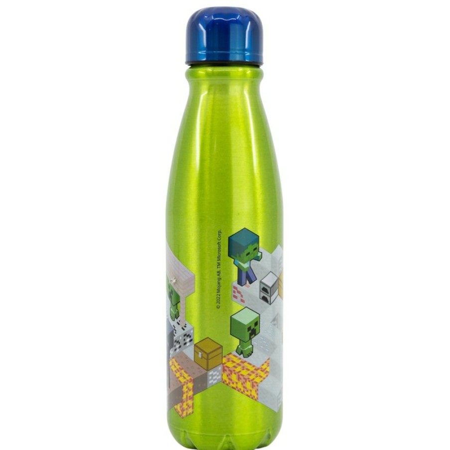 Minecraft Children'S Aluminum Bottle 600 Ml Minecraft Isometric | Bottles