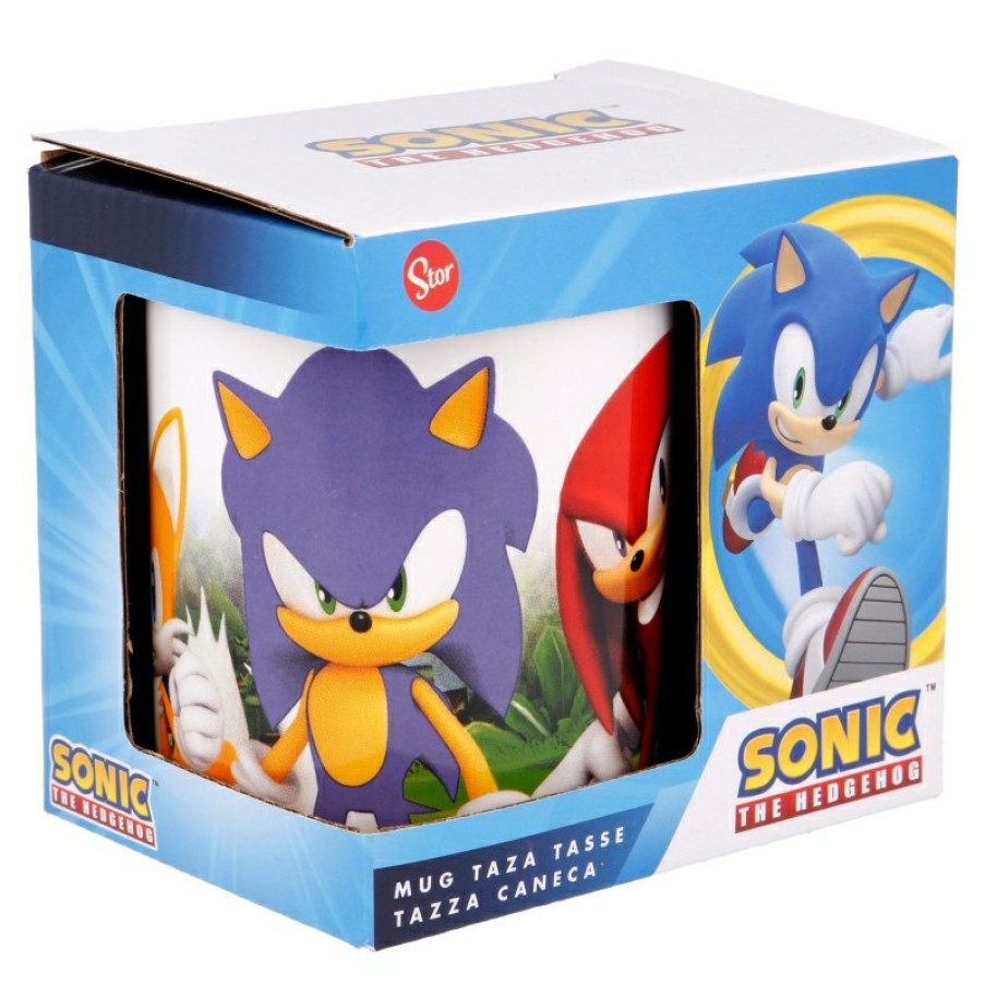 Sonic Ceramic Mug 325 Ml In Sonic Gift Box | Cups