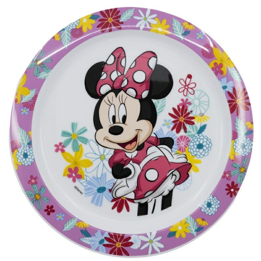 Minnie Mouse Micro Minnie Mouse Spring Look Plate | Dishes