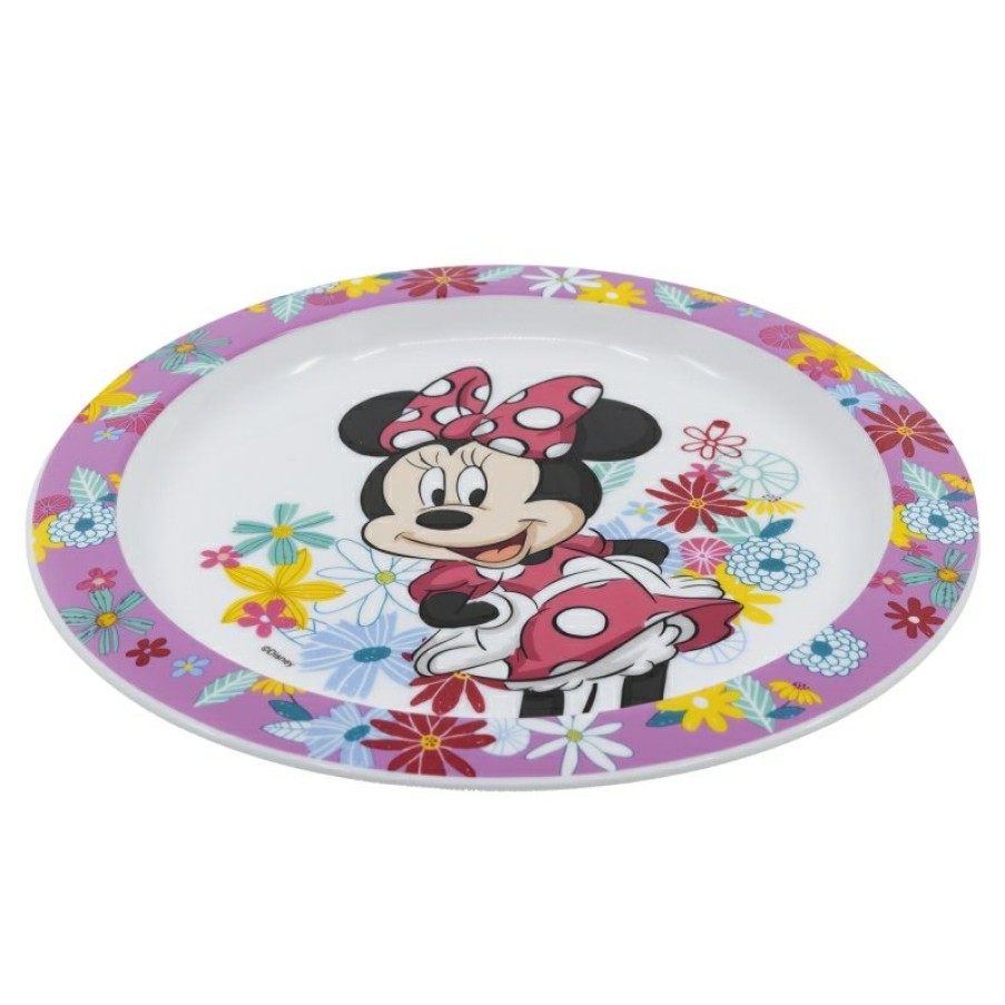 Minnie Mouse Micro Minnie Mouse Spring Look Plate | Dishes