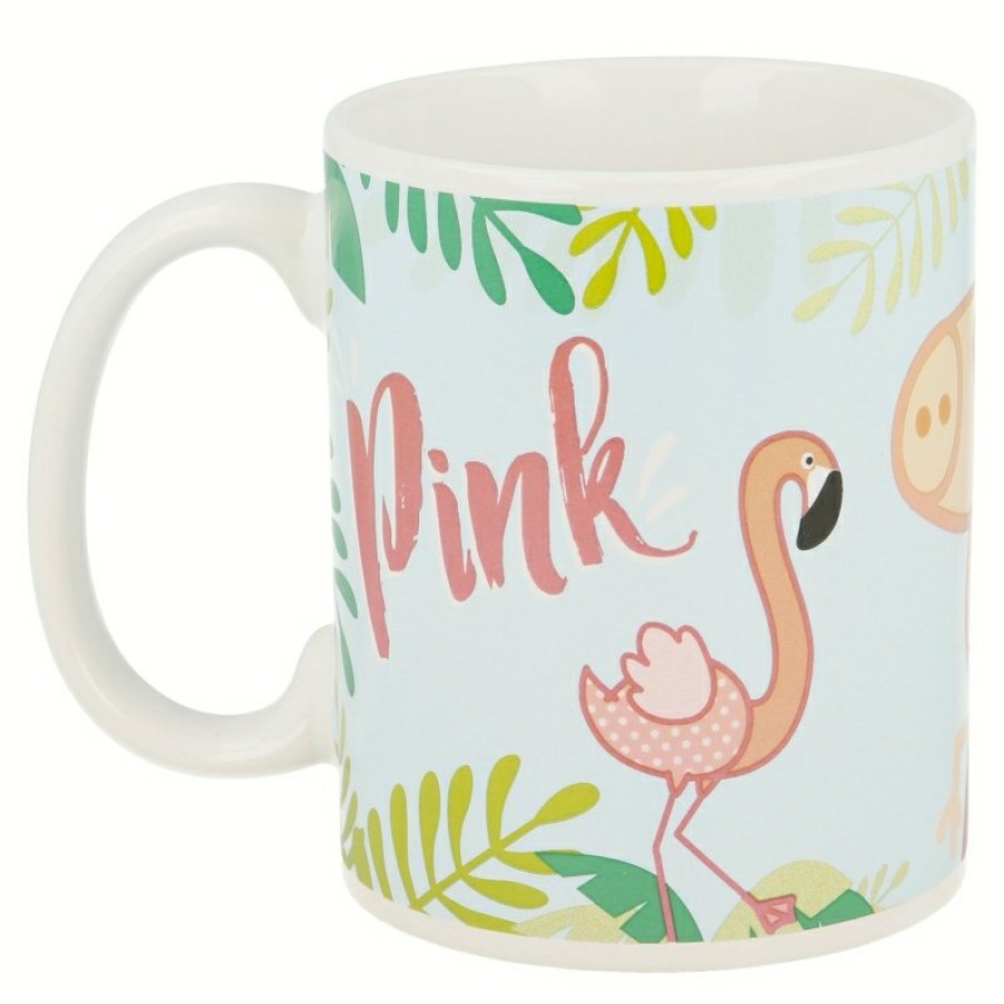 Peppa Pig Ceramic Mug 325 Ml In Gift Box Peppa Pig Pink Flamingo | Cups