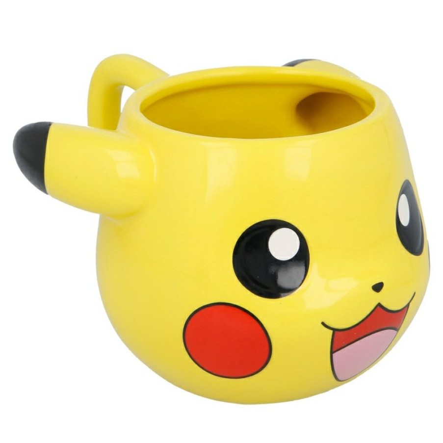 Pokemon 3D Ceramic Mug 500 Ml In Pokemon Pikachu Gift Box | Cups