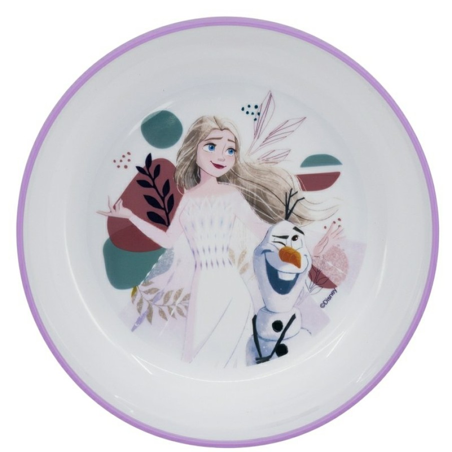 Frozen Premium Bicolor Non-Slip Bowl Frozen Trust The Journey | Bowls