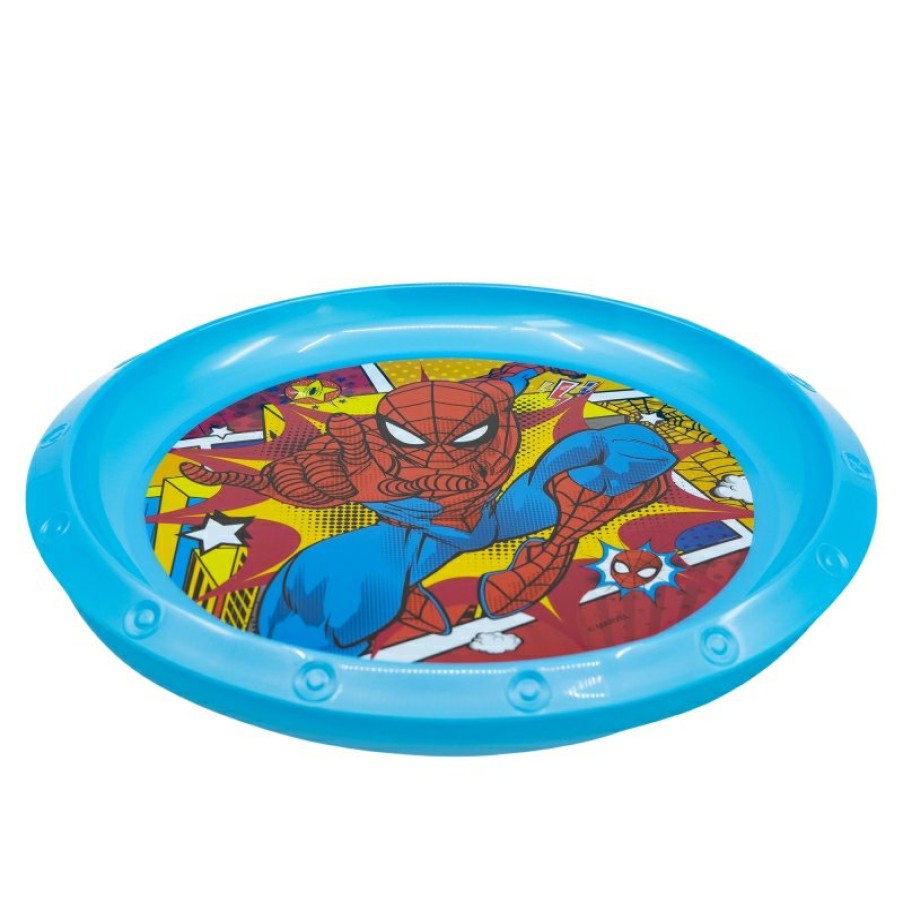 Spider-Man Easy Pp Plate Spiderman Midnight Flyer | Dishes