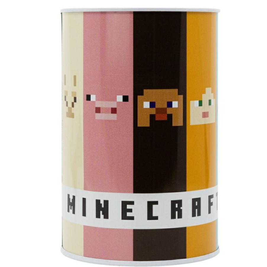 Minecraft Minecraft Metal Piggy Box | Piggy Banks