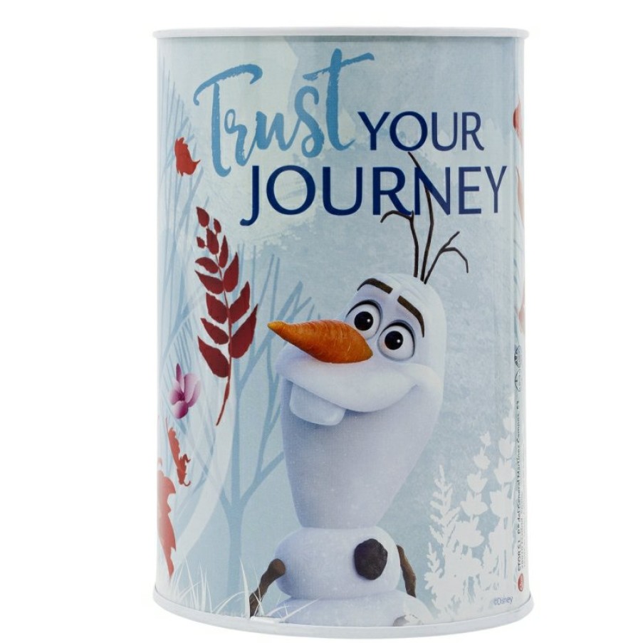 Frozen Frozen Ii Blue Forest Metal Piggy Box | Piggy Banks