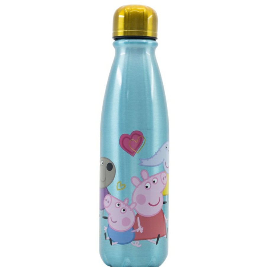 Peppa Pig Children'S Aluminum Bottle 600 Ml Peppa Pig Core 2022 | Bottles