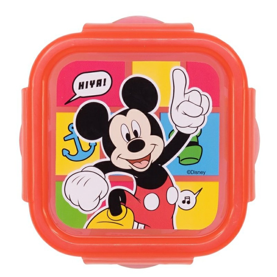 MicHot Mouse Square Container 290 Ml Mickey Mouse Better Together | Airtight Containers