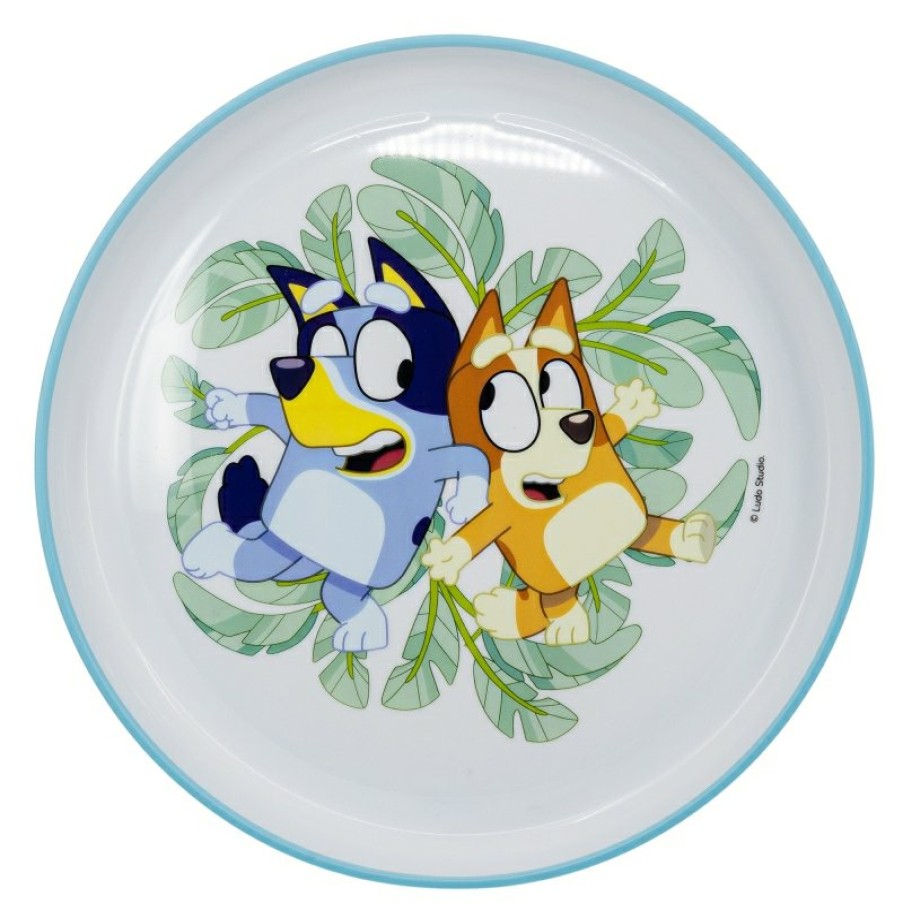 Bluey Premium Bicolor Bluey Non-Slip Plate | Dishes